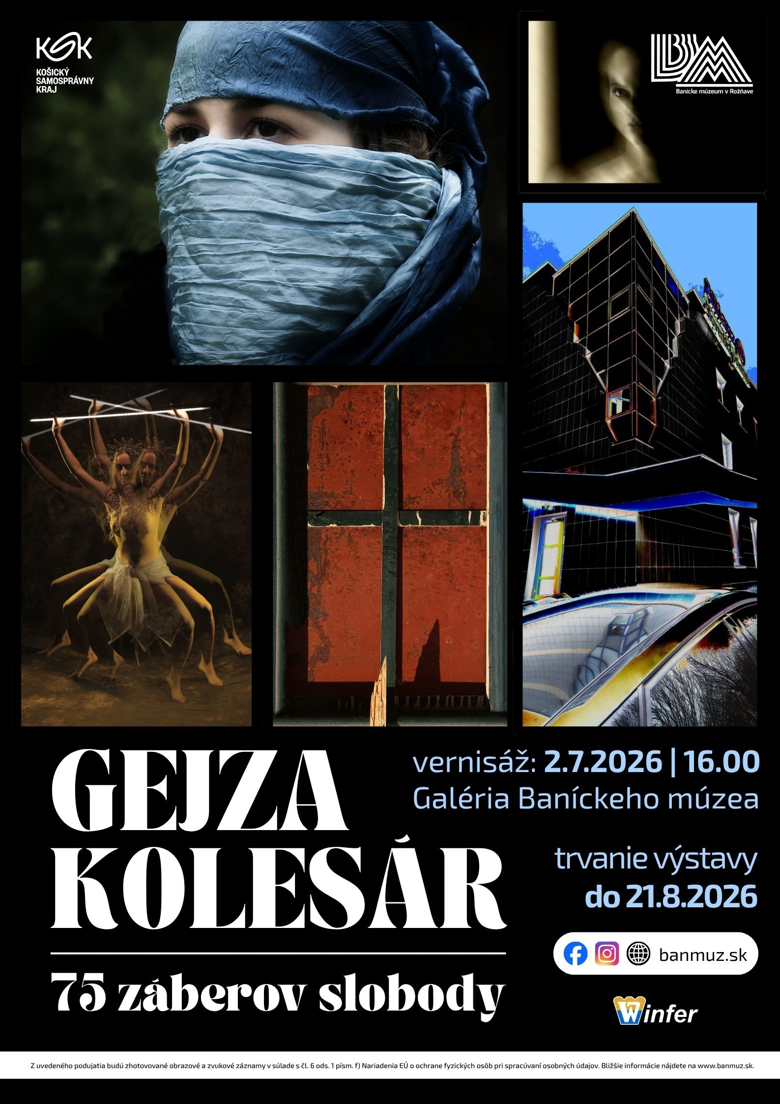 gejza kolesar vystava SK plagat