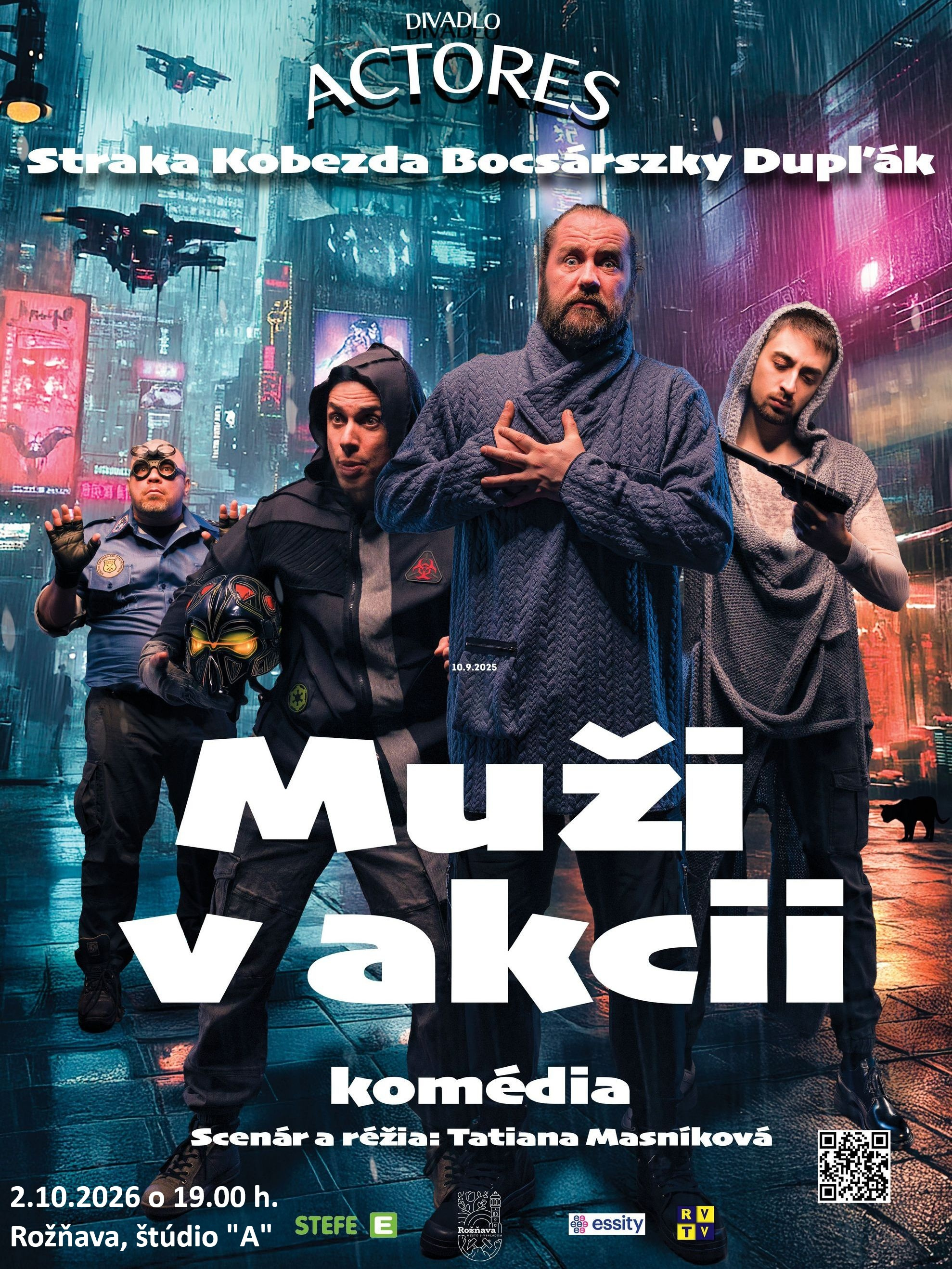 muzi v akcii plagat