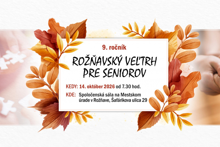 Rožňavský veľtrh pre seniorov